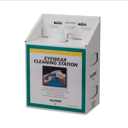 Eyewear Cleaning Station, Large Disposab